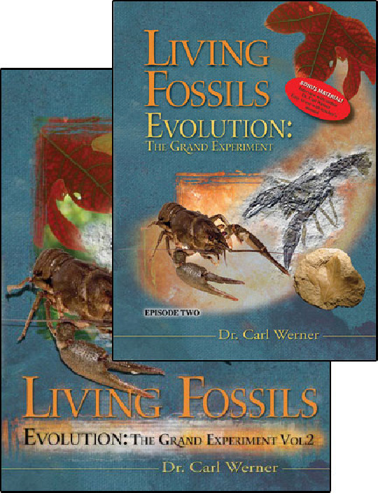 Living Fossils book & DVD pack